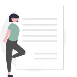 Estate planning documents being drafted